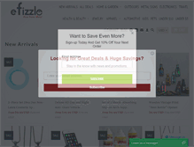 Tablet Screenshot of efizzle.com